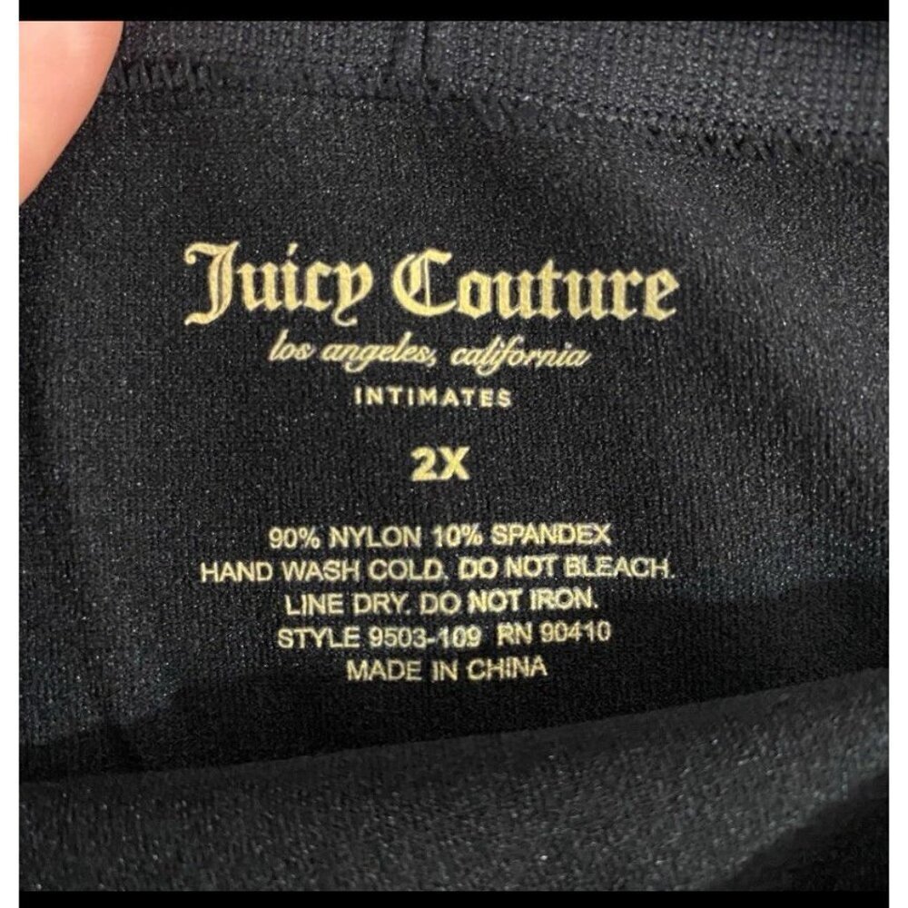 Juicy Couture Seamless Shaping Biker Shorts Slimming Set Black Beige NWT Size 2X - Picture 8 of 8